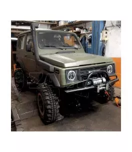 Suzuki Samurai 1981-98 Εμπρόσθιος Προφυλακτήρας Αλουμινίου Με A-Bar - [Raptor4x4] 