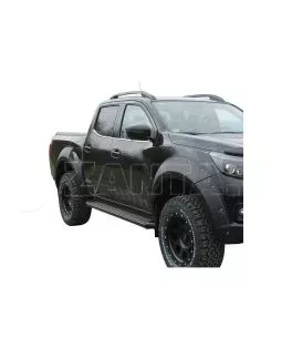 Nissan Navara NP300 2015+ Φρύδια Τροχών Μαύρα Με Διακοσμητικές Βίδες 