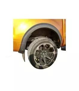 Ford Ranger T7 2016-2019 Φρύδια Τροχών Mαύρα Λεπτά (Slim) 