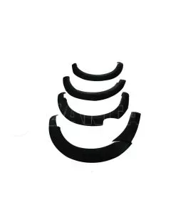 Ford Ranger (T7/Τ8) 2016-2022 Φρύδια Τροχών Μαύρα Ματ (OEM) Χωρίς Τρύπα Για Σένσορα 