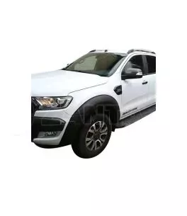 Ford Ranger (T7/Τ8) 2016-2022 Φρύδια Τροχών Μαύρα Ματ (OEM) Χωρίς Τρύπα Για Σένσορα 