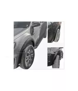 Ford Ranger T8 2019-2022 Φρύδια Τροχών Μαύρα (OEM) Με Τρύπα Για Σένσορα 
