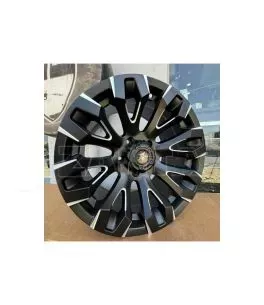 Ζάντες 17" Ιντσών 5x127 - Μαύρο Ματ Με Ασημί Λεπτομέρειες [Devil] 