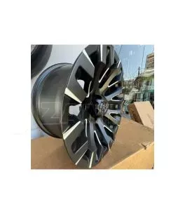 Ζάντες 17" Ιντσών 5x127 - Μαύρο Ματ Με Ασημί Λεπτομέρειες [Devil] 