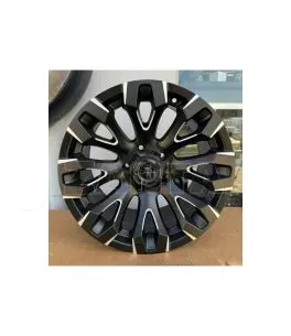 Ζάντες 17" Ιντσών 5x127 - Μαύρο Ματ Με Ασημί Λεπτομέρειες [Devil] 