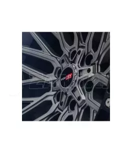 Ζάντες 18 Ιντσών Vortek VRT608 6x139.7 - Matte Titanium / Black Bead Ring 0ET 