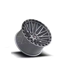 Ζάντες 18 Ιντσών Vortek VRT608 6x139.7 - Matte Titanium / Black Bead Ring 0ET 