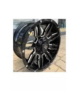 Ζάντες 18" Ιντσών 6x139.7 Μαύρο Με Ασημί Λεπτομέρειες [1737/CP7535] 