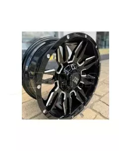 Ζάντες 18" Ιντσών 6x139.7 Μαύρο Με Ασημί Λεπτομέρειες [1737/CP7535] 