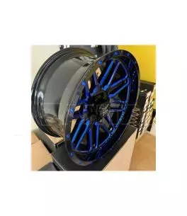 Ζάντες 20" Ιντσών 5x127 Force Offroad Μαύρη - Μπλε [VKW026] 