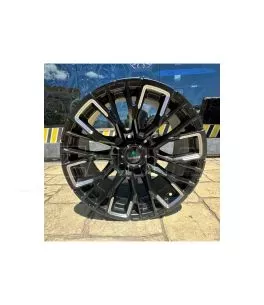 Ζάντες 18" Ιντσών 6x139.7 Wilcrox - Μαύρο Με Ασημί Λεπτομέρειες [X181057/23206-4] 