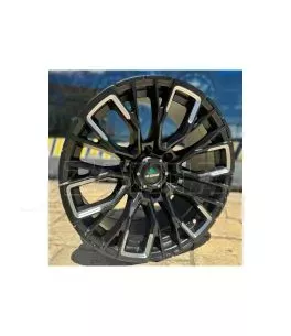 Ζάντες 18" Ιντσών 6x139.7 Wilcrox - Μαύρο Με Ασημί Λεπτομέρειες [X181057/23206-4] 