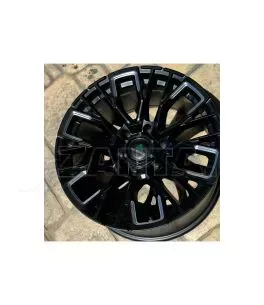 Ζάντες 18" Ιντσών 6x139.7 Wilcrox - Μαύρο Με Ασημί Λεπτομέρειες [X181057/23206-4] 