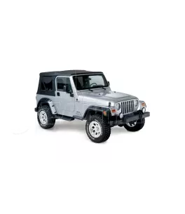 Jeep Wrangler TJ 1996-06 Φρύδια Τροχών - [Wide Pocket] 