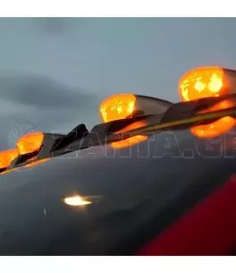 Nissan Navara NP300 2015+ Αεροτομή / Κεραμίδι Οροφής Ομίχλης Με LED 