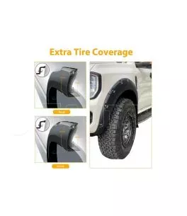 Ford Ranger (T9) 2023+ Φρύδια Τροχών (Modified Type) / XLT - Limited 