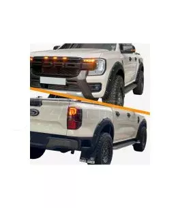 Ford Ranger (T9) 2023+ Φρύδια Τροχών (Modified Type) / XLT - Limited 