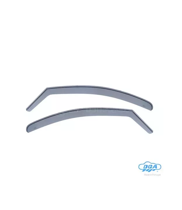 ΖΕΥΓΑΡΙ ΜΠΡΟΣΤΙΝΟΙ ΑΝΕΜΟΘΡΑΥΣΤΕΣ ΓΙΑ PEUGEOT 206 5D 1998-2007 / 206 SW 1998-2007 / 206+ 5D 2009-2011 ΑΠΟ ΕΥΚΑΜΠΤΟ ΧΥΤΟ ΑΚΡΥΛΙΚΟ