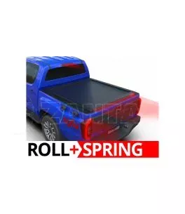 Tessera Roll+: Χειροκίνητο με ελατήριο ρολό καπάκι καρότσας Foton Tunland G7 2019+ 