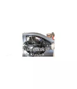 Ανεμοθραύστες για Mercedes X-class (2017-2020) - 2τμχ. εμπρός 