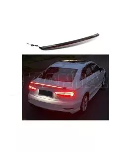 Αεροτομή Πορτ Παγκάζ Για Audi A3 8VS Sedan 12-20 GT Look Με Dynamic Led Flash/Stop Μαύρο Γυαλιστερό Από Abs Πλαστικό 