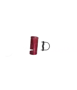 Μπούκα εξάτμισης κόκκινη 62x2 GT-1 MUFFLER (εμφανώς ξεθωριασμένη) 