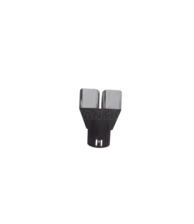 Μπούκα εξάτμισης διπλή 58mm