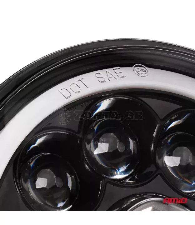 ΠΡΟΒΟΛΕΑΣ ΕΡΓΑΣΙΑΣ ΣΤΡΟΓΓΥΛΟΣ LED SKULL 5.500lm 936V 60W 6.000K -Φ170x170x65mm 4 ΧΡΗΣΕΩΝ ΑΜΙΟ - 1 ΤΕΜ.
