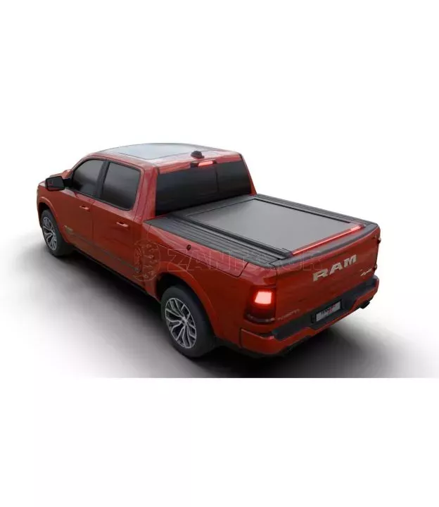 Tessera Roll+: Χειροκίνητο ρολό καπάκι καρότσας Dodge RAM RamBox 2019+ Short Bed 5.7' feet