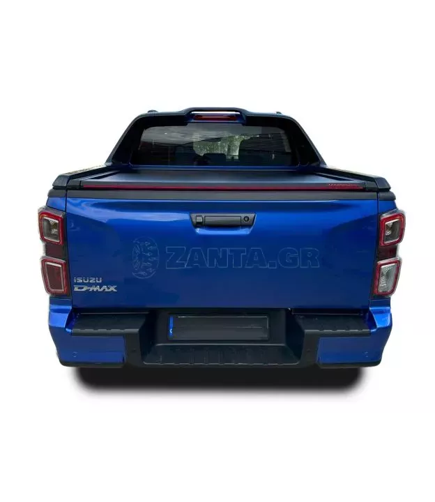 Tessera SE: Χειροκίνητο ρολό καπάκι καρότσας Isuzu D-Max 25+ 4πορτο συμβατό με το εργοστασιακό ΟΕΜ Sailplane της Isuzu
