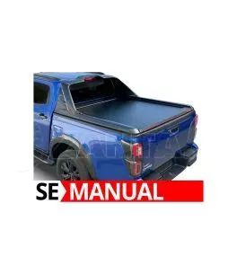 Tessera SE: Χειροκίνητο ρολό καπάκι καρότσας Isuzu D-Max 25+ 4πορτο συμβατό με το εργοστασιακό ΟΕΜ Sailplane της Isuzu 
