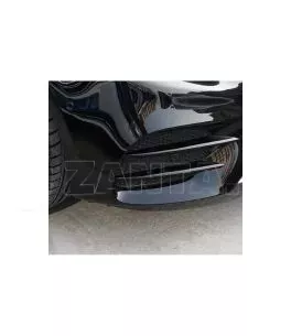 Τριμ Προφυλακτήρα Εμπρός Για Mercedes-Benz A-Class W177 19+ Μαύρο Γυαλιστερό Σετ 4 Τεμαχίων 