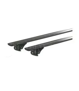 ΜΠΑΡΕΣ ΟΡΟΦΗΣ ΑΝΟΔIΩΜΕΝΟ ΑΛΟΥΜΙΝΙΟΥ (XL) 140cm 100max ΜΑΥΡΗ SILENZIO (RAILING STANDARD/S/W)​NORDRIVE - 2 ΤΕΜ. 