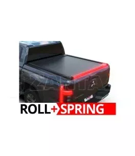 Tessera Roll+: Χειροκίνητο με ελατήριο ρολό καπάκι καρότσας Mitsubishi L200 2024+ double cab (NO TAILGATE SPOILER) 