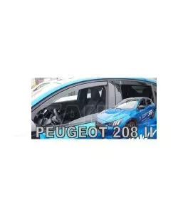 Ανεμοθραύστες για OPEL Corsa F / Peugeot 208 (2019+) - 4 τμχ. εμπρός και πίσω 25406 