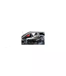 Ανεμοθραύστες για Jeep Grand Cherokee (2021+) short - 4τμχ. εμπρός 