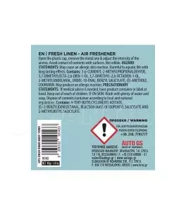 Αρωματικό Αυτοκινήτου Κονσέρβα Feral Με Άρωμα Fresh Linen 40gr 