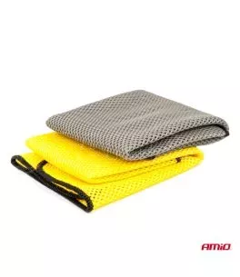ΠΑΝΑΚΙ ΚΑΘΑΡΙΣΜΟΥ UNIVERSAL ΜΙΚΡΟΦΙΜΠΡΑ 40x40cm 280gr/m2 AMIO - 1 σετ. 