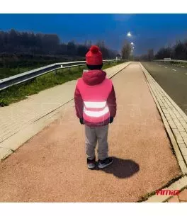 ΓΙΛΕΚΟ ΑΝΑΚΛΑΣΤΙΚΟ ΕΚΤΑΚΤΗΣ ΑΝΑΓΚΗΣ ΓΙΑ ΠΑΙΔΙΑ 5-14 ΧΡΟΝΩΝ  ΡΟΖ AMIO - 1 τεμ. 