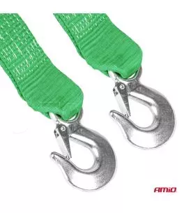 ΙΜΑΝΤΑΣ ΡΥΜΟΥΛΚΗΣΗΣ TOW ROPE ΠΡΑΣΙΝΟ 75mm 8000KG 5m AMIO - 1 τεμ. 
