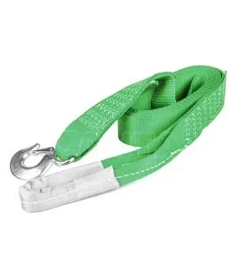 ΙΜΑΝΤΑΣ ΡΥΜΟΥΛΚΗΣΗΣ TOW ROPE H+U ΠΡΑΣΙΝΟ 75mm 8000KG 5m AMIO - 1 τεμ. 