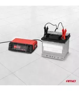 ΦΟΡΤΙΣΤΗΣ ΜΠΑΤΑΡΙΑΣ 6/12V max10A ΨΗΦΙΑΚΟΣ AMIO - 1 τεμ. 