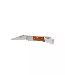 ΣΟΥΓΙΑΣ / ΜΑΧΑΙΡΙ ΤΣΕΠΗΣ POCKET KNIFE INOX ΜΕ ΞΥΛΙΝΗ ΛΑΒΗ 18x11,5x23cm ΣΕ ΣΤΑΝΤ LAMPA - 24 ΤΕΜ. 