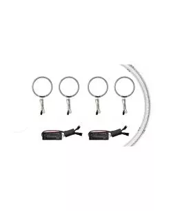 Angel Eyes CCFL Kit Για Bmw 3 E46 03-06 Facelift Coupe/Cabrio & 1 E87 04-07 4x100mm Λευκά 6 Τεμάχια 