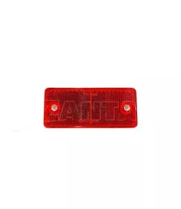 Αντανακλαστικό Αυτοκόλλητο & Βιδωτό 90mm x 40mm Proplast Κόκκινο 26109102 1 Τεμάχιο 