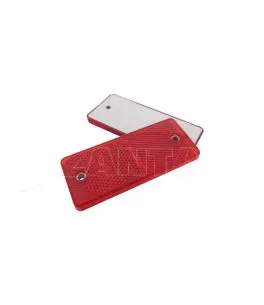 Αντανακλαστικό Αυτοκόλλητο & Βιδωτό 90mm x 40mm Proplast Κόκκινο 26109102 1 Τεμάχιο 