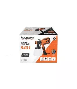 Πιστόλι Βαφής Ηλεκτρικό 700W Με Δοχείο 1Lt Krausmann 9431 