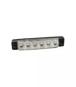 ΦΩΣ ΟΓΚΟΥ 932V 6 LED ΛΕΥΚΟ ΔΙΑΦΑΝΟ 95,6x19,8mm ΜΕ ΕΓΚΡΙΣΗ ΤΥΠΟΥ E148 LAMPA -  1 Τεμ. 