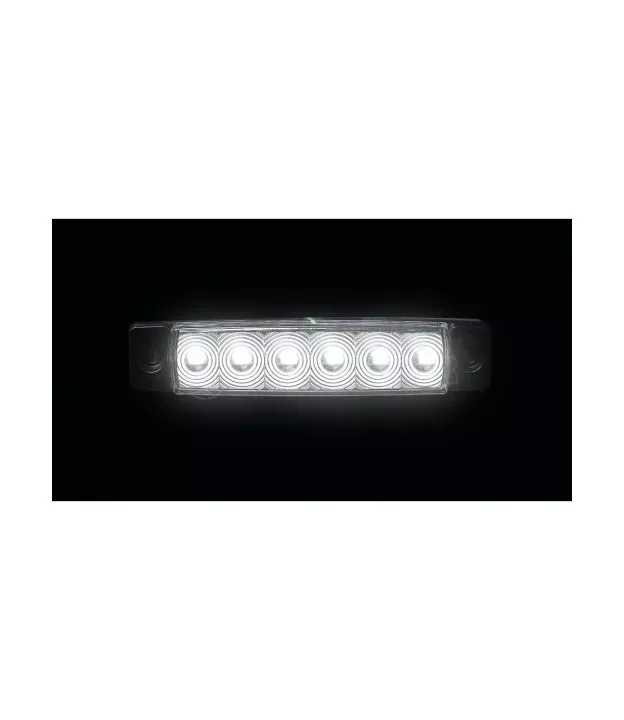 ΦΩΣ ΟΓΚΟΥ 932V 6 LED ΛΕΥΚΟ ΔΙΑΦΑΝΟ 95,6x19,8mm ΜΕ ΕΓΚΡΙΣΗ ΤΥΠΟΥ E148 LAMPA - 1 Τεμ.