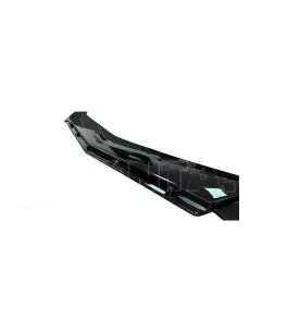 Μπροστινό Spoiler Universal Lip Spoiler Look Από Abs Πλαστικό Μαύρο Γυαλιστερό 